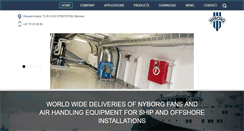 Desktop Screenshot of nyborgfan.com